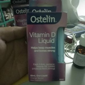 Vitamin D dạng nước cho trẻ em Ostelin Vitamin D Kids Liquid 20ml