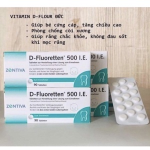 Vitamin D- Flouretten 500 I.E