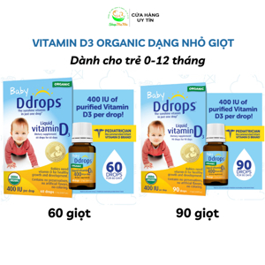 Vitamin D3 baby DDrops 400IU