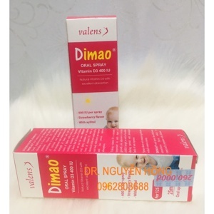 Vitamin D3 Dimao dạng xịt cho Bé 400IU