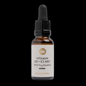 Vitamin D3 K2 MK7 Sunday Natural Đức