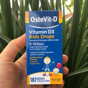 Vitamin D3 OsteVit - D dành cho trẻ từ 0 - 12 tuổi