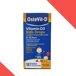 Vitamin D3 OsteVit - D dành cho trẻ từ 0 - 12 tuổi