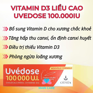 Vitamin D3 Uvedose 100000UI