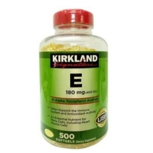 Viên uống Kirkland Signature Vitamin E 400 IU - 500 viên