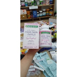 Vitamin làm đẹp da, tóc, móng Natures Bounty Hair Skin and Nails