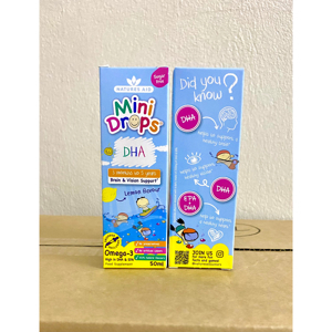 Vitamin Natures Aid DHA drop - 50ml, từ 3 tháng tuổi