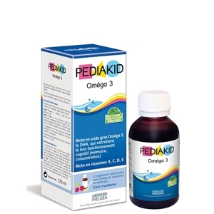 Vitamin Pediakid bổ sung Omega 3 & DHA - 125 ml