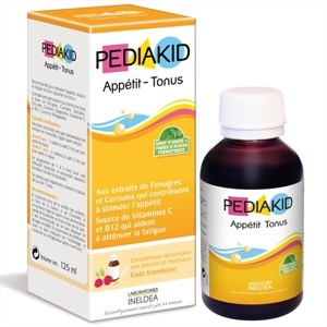 Vitamin PediaKid Tonus cho trẻ biếng ăn - 125ml