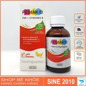 Vitamin PediaKid Sắt & Vitamin B - 125 ml