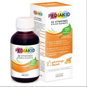 Vitamin PediaKid tổng hợp bổ sung 22 vitamin - 125ml