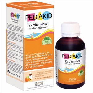 Vitamin PediaKid tổng hợp bổ sung 22 vitamin - 125ml