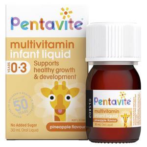 Vitamin tổng hợp cho bé 0-3 tuổi Pentavite 30ml