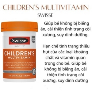 Vitamin tổng hợp cho bé Swisse Children's Ultivite 120 viên