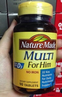 Vitamin tổng hợp cho nam Multi For Him Nature Made