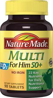 Vitamin tổng hợp cho nam Multi For Him Nature Made