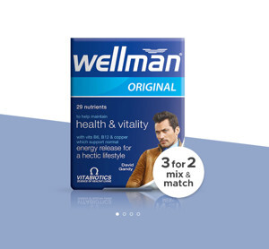 Vitamin tổng hợp cho nam Wellman Original của Anh