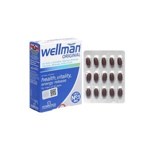 Vitamin tổng hợp cho nam Wellman Original của Anh