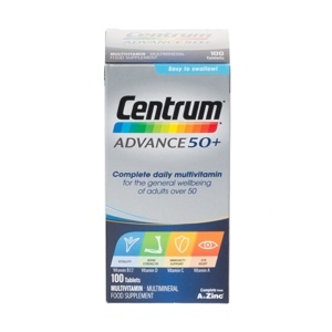 Vitamin tổng hợp cho người cao tuổi Centrum Advance 50+ 100 viên