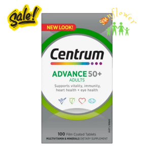 Vitamin tổng hợp cho người cao tuổi Centrum Advance 50+ 100 viên