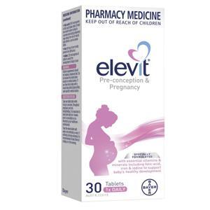 Vitamin tổng hợp cho phụ nữ khi mang thai Elevit Pregnancy Multivitamin Tablets 30 pack 30 days