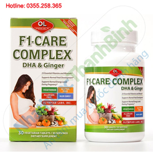 Vitamin tổng hợp cho phụ nữ mang thai F1 Care Complex