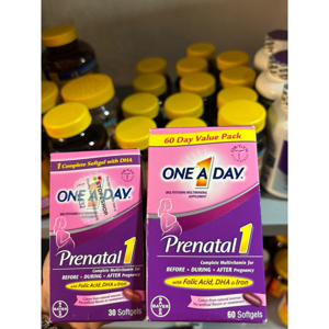 Vitamin tổng hợp dành cho bà bầu One A Day Women's Prenatal with DHA