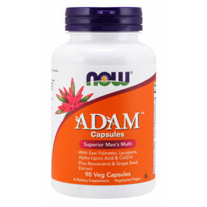 Vitamin tổng hợp khoáng chất thiết yếu do thiếu hụt trong bữa hàng ngày dành cho nam giới - NOW, ADAM Men's Multiple Vitamin(90 Viên)