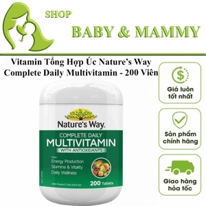 Vitamin tổng hợp Nature's Way Complete Daily Multivitamin 200 viên