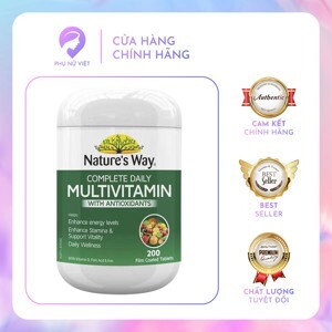 Vitamin tổng hợp Nature's Way Complete Daily Multivitamin 200 viên