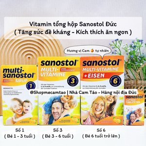 Vitamin tổng hợp Sanostol số 3 - 460ml