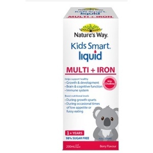 Vitamin tổng hợp và sắt nature's way 200ml