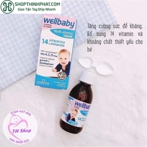 Vitamin tổng hợp Wellbaby 150ml