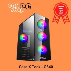 Vỏ Case Xtech Gaming G340 (kèm 4Fan)