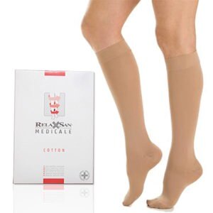 Vớ điều Trị Suy Tĩnh Mạch Dạng Gối Cotton Art-M2050 - dạng gối, bít ngón