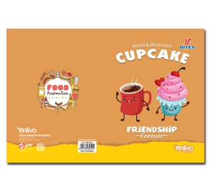 Tập học sinh Food - Cupcake