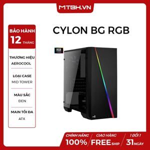 Vỏ máy tính - Case Aerocool Cylon Tempered Glass