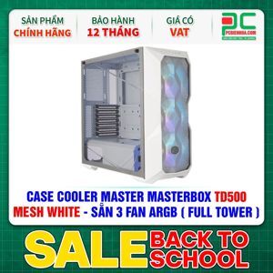 Vỏ máy tính - Case Cooler Master Masterbox TD500 Mesh ARGB