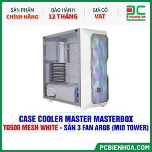 Vỏ máy tính - Case Cooler Master Masterbox TD500 Mesh ARGB