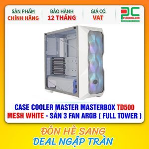Vỏ máy tính - Case Cooler Master Masterbox TD500 Mesh ARGB