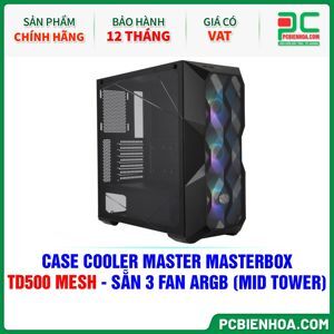 Vỏ máy tính - Case Cooler Master Masterbox TD500 Mesh ARGB