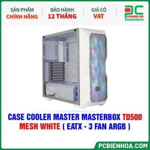 Vỏ máy tính - Case Cooler Master Masterbox TD500 Mesh ARGB
