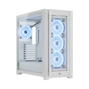Vỏ máy tính - Case Corsair iCUE 5000X RGB QL True White