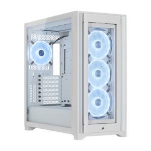 Vỏ máy tính - Case Corsair iCUE 5000X RGB QL True White