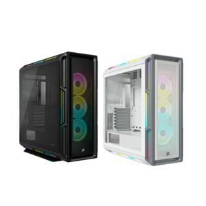 Vỏ máy tính - Case CORSAIR iCUE 5000T RGB White  CC-9011231-WW