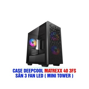 Vỏ máy tính - Case Deepcool MATREXX 40 3FS