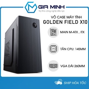 Vỏ máy tính - Case Golden Field X10
