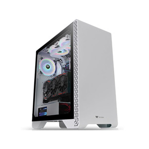 Vỏ máy tính - Case Thermaltake S300 Tempered Glass Snow Edition