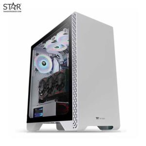 Vỏ máy tính - Case Thermaltake S300 Tempered Glass Snow Edition