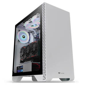 Vỏ máy tính - Case Thermaltake S300 Tempered Glass Snow Edition